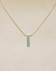 Monolith Gemstone Necklace