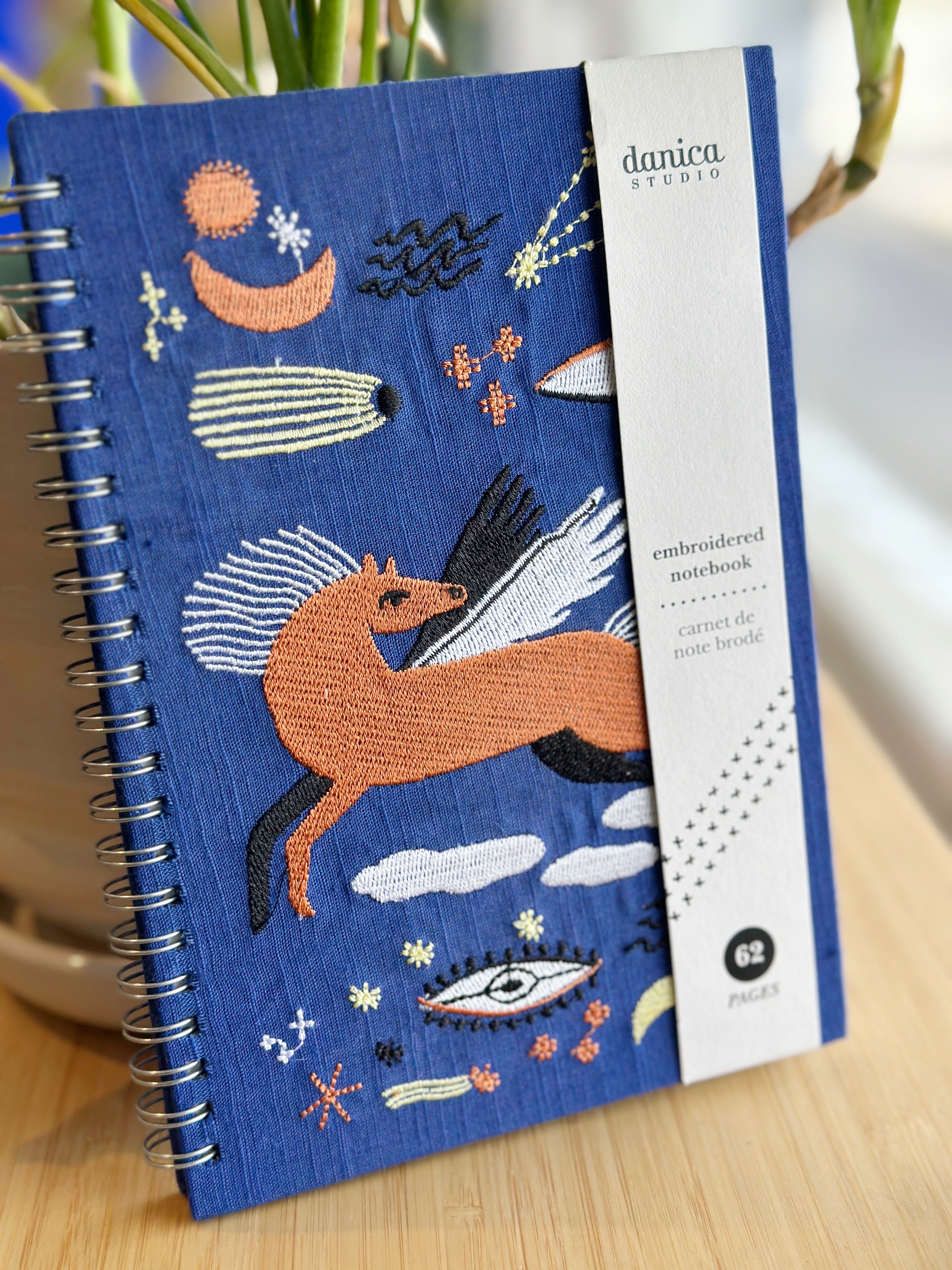 Embroidered Notebook | Astral