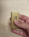 Brass Modern Lighter | Slide Trigger