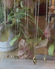 Gold-filled Pinecone Charm Necklace