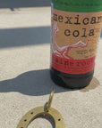 Lucky Horseshoe Bottle Opener Keychain