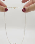 The Easy Clasp is an adaptive add-on designed to make fastening your jewelry simpler and more accessible. Instead of a traditional trigger-style clasp, it features a spring-loaded lever that opens with a gentle press—no pinching required. Paired with a larger, easy-to-hold link, this clasp is ideal for those with limited dexterity, arthritis, or anyone who wants a smoother, more manageable way to wear their jewelry.