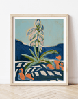 Art Print | Abstract Yucca Plant
