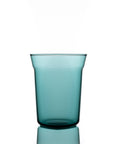 Teal Angle Taper Glass | Set of 2