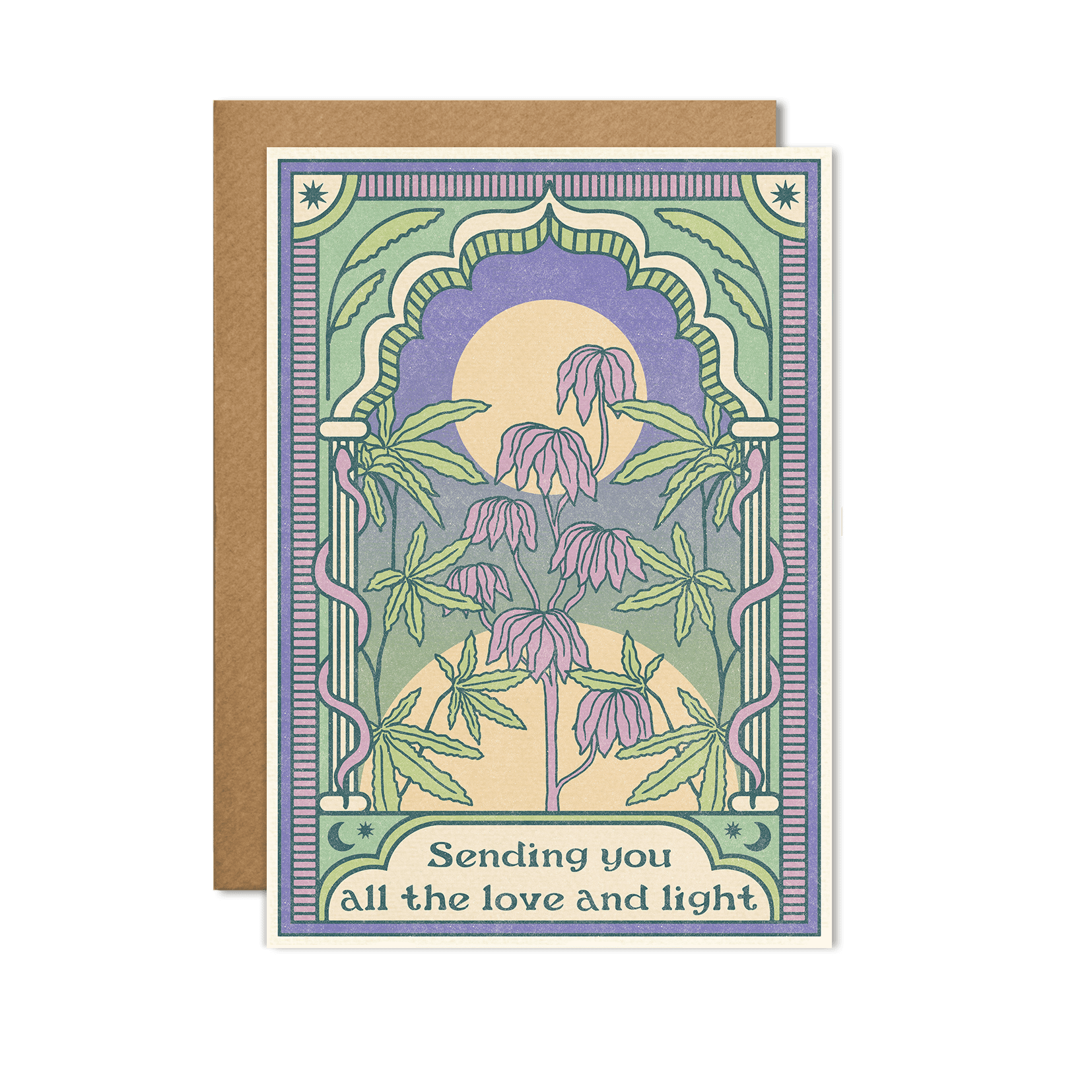 Greeting Card | Sending you all the love and light