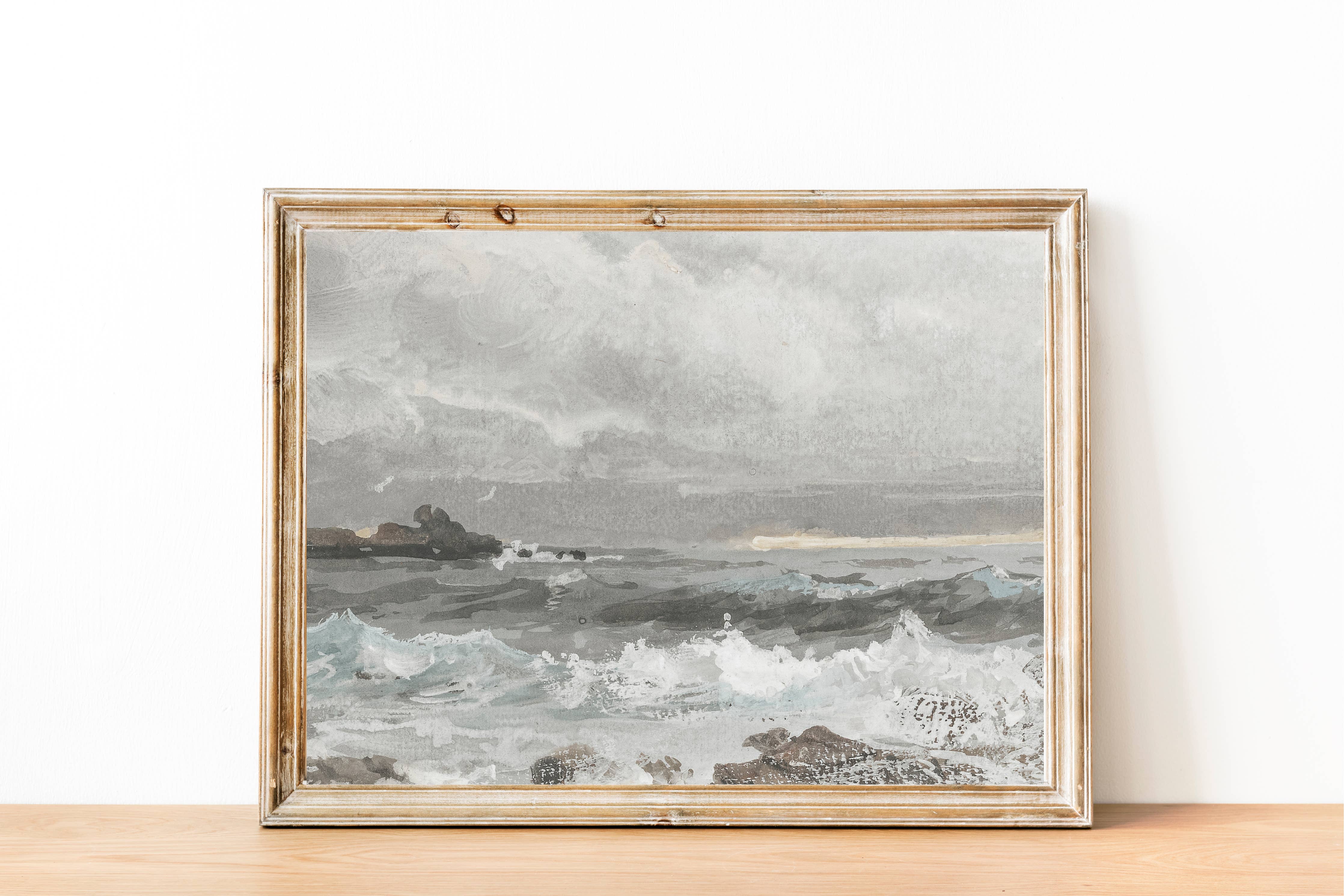 Art Print | Rolling Waves Vintage