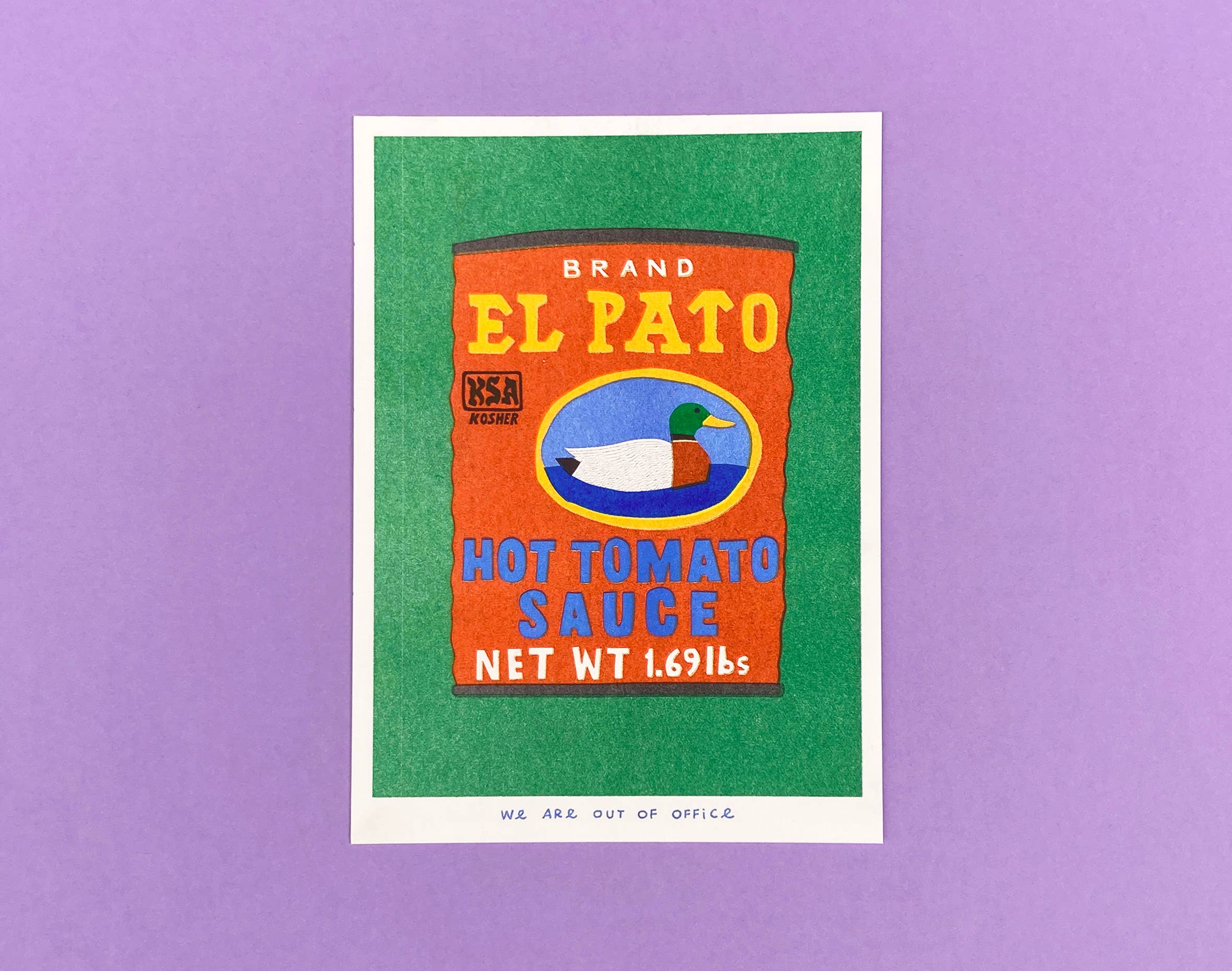 Art Print | Hot Tomato Sauce