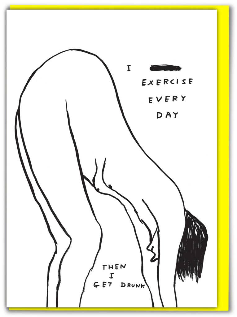 Greeting Card | Exercise Every Day