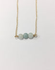 Fracture Gemstone Necklaces (Various) | Tiny