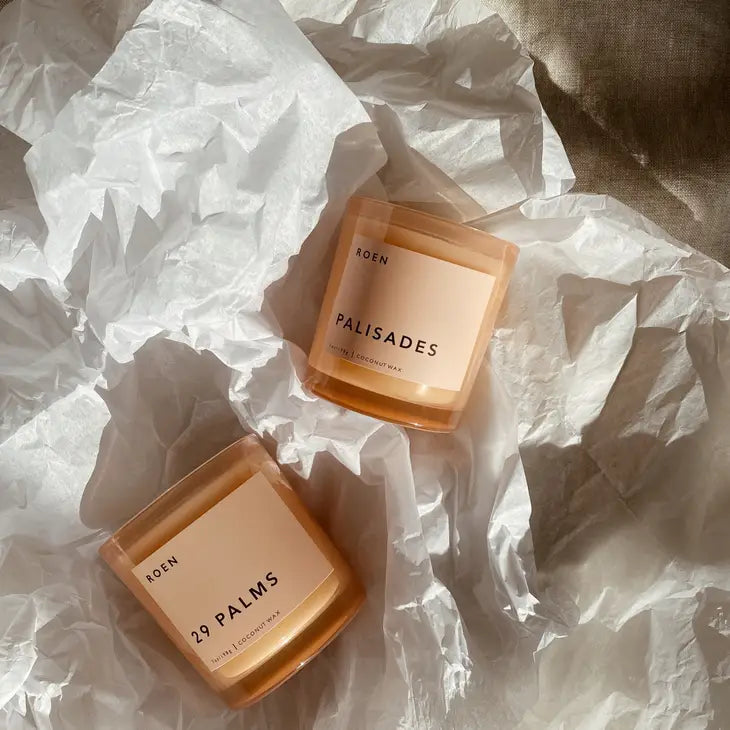 Inspired by cool desert mornings after rain with notes of eucalyptus, desert sage, cedar, palo santo, and white musk. Fresh, soothing, and grounding.