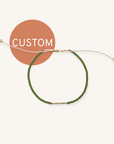 Irena Anklet | Custom Bead Color