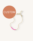 Septima Bracelet | Custom Bead Color