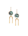 Frances Short Earrings | Mother of Pearl