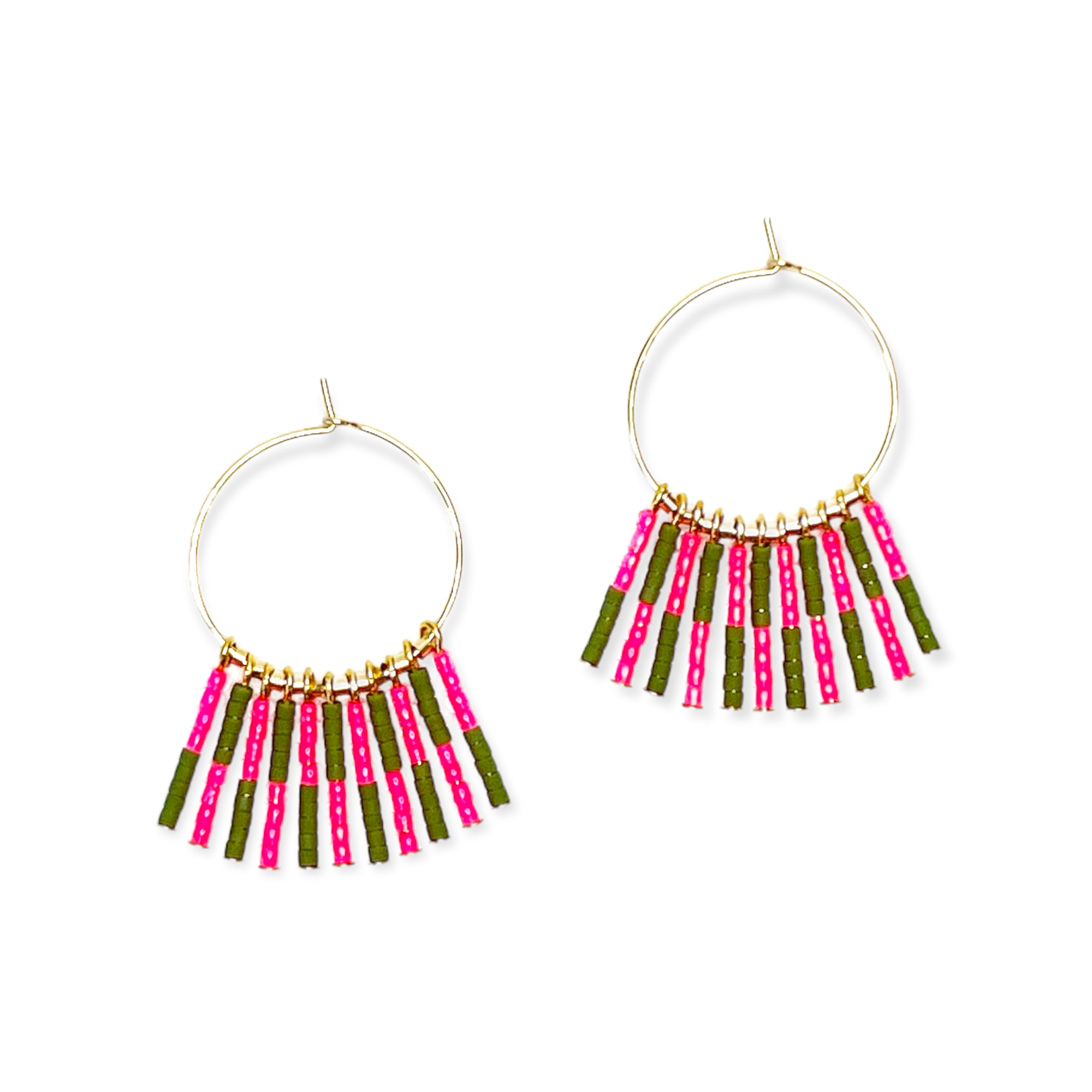 Kaleid Fringe Hoop | Previous Season Colors