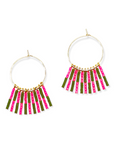 Kaleid Fringe Hoop | Previous Season Colors