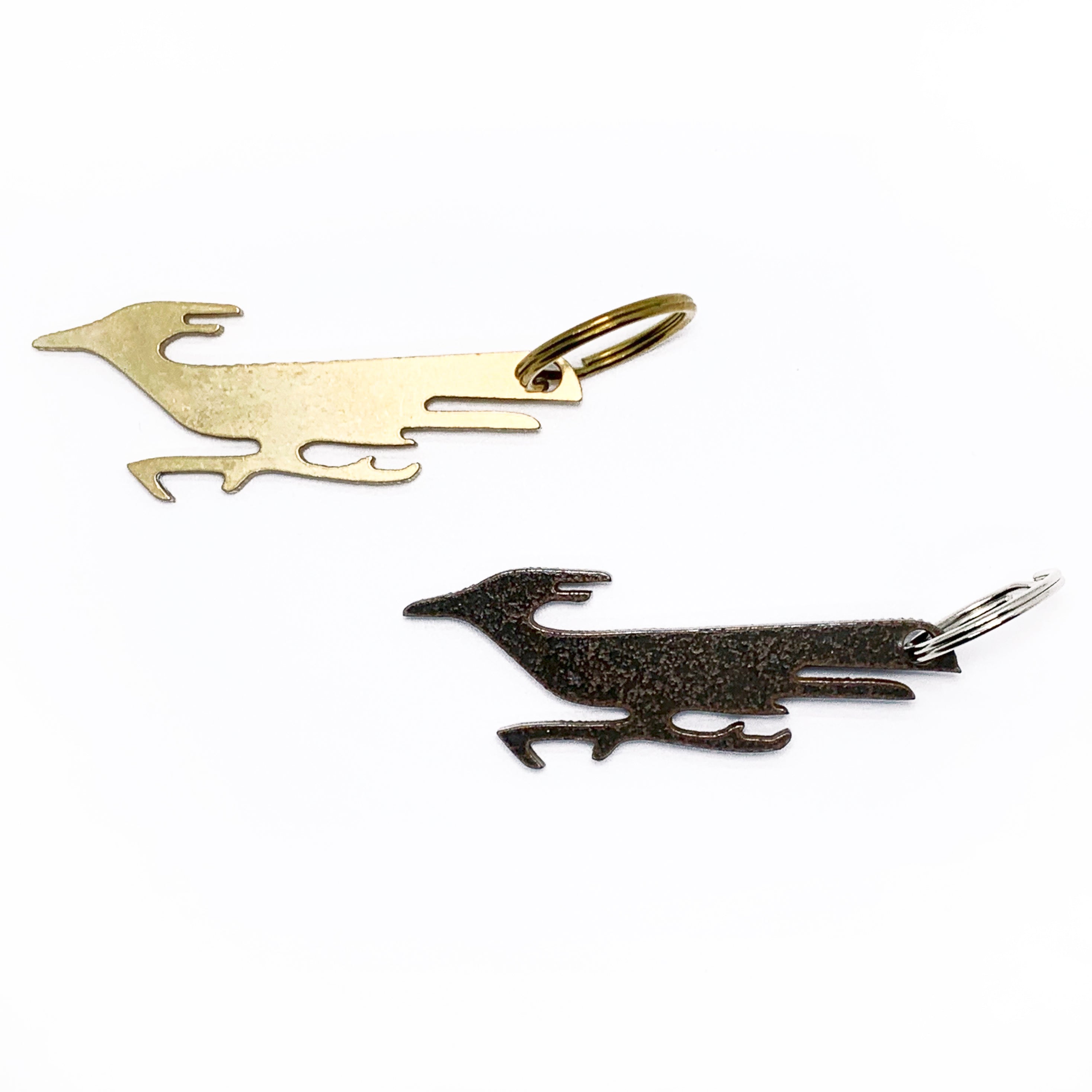 Roadrunner Bottle Opener Keychain