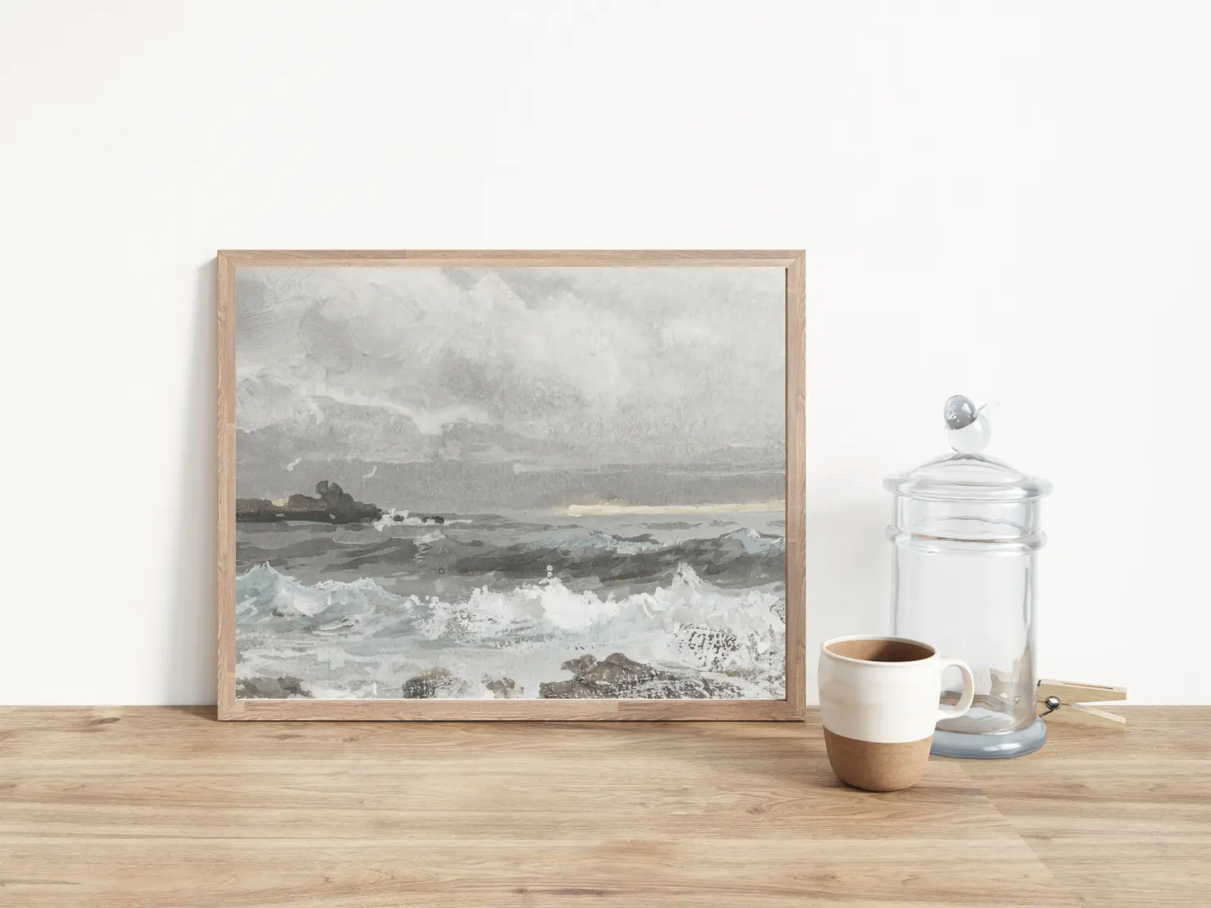 Art Print | Rolling Waves Vintage