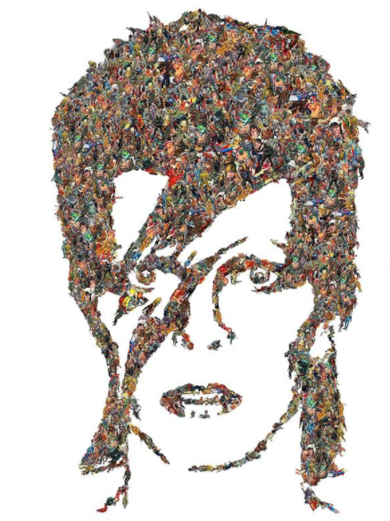 Art Print | "Starman II" (David Bowie in Ziggy Stardust era) by Jason Brueck