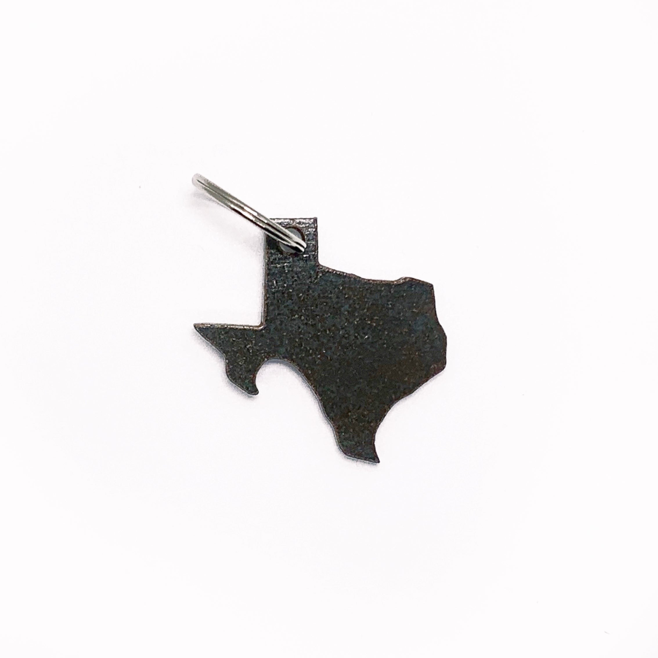 Texas Metal Key Chain Charm