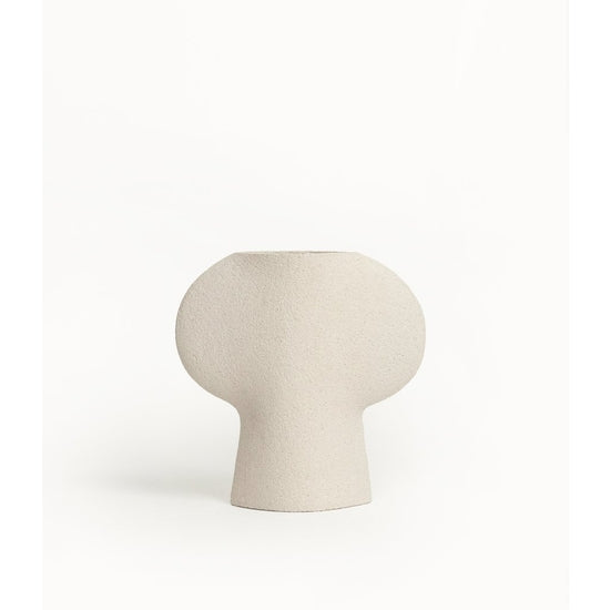 Ceramic Clover Vase | White