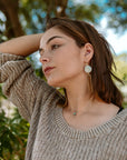 Frances Earrings | Amazonite