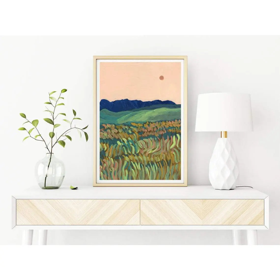 Art Print | Grasslands of Big Bend National Park