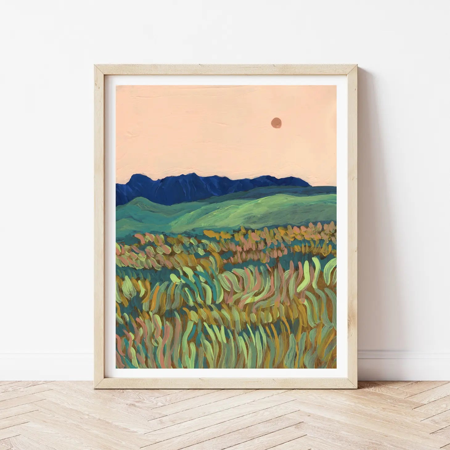 Art Print | Grasslands of Big Bend National Park