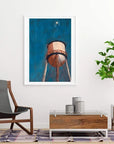 Art Print | Marfa, TX Water Tower