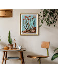 Art Print | Ocotillo Desert Cactus