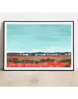 Art Print | West Texas Train