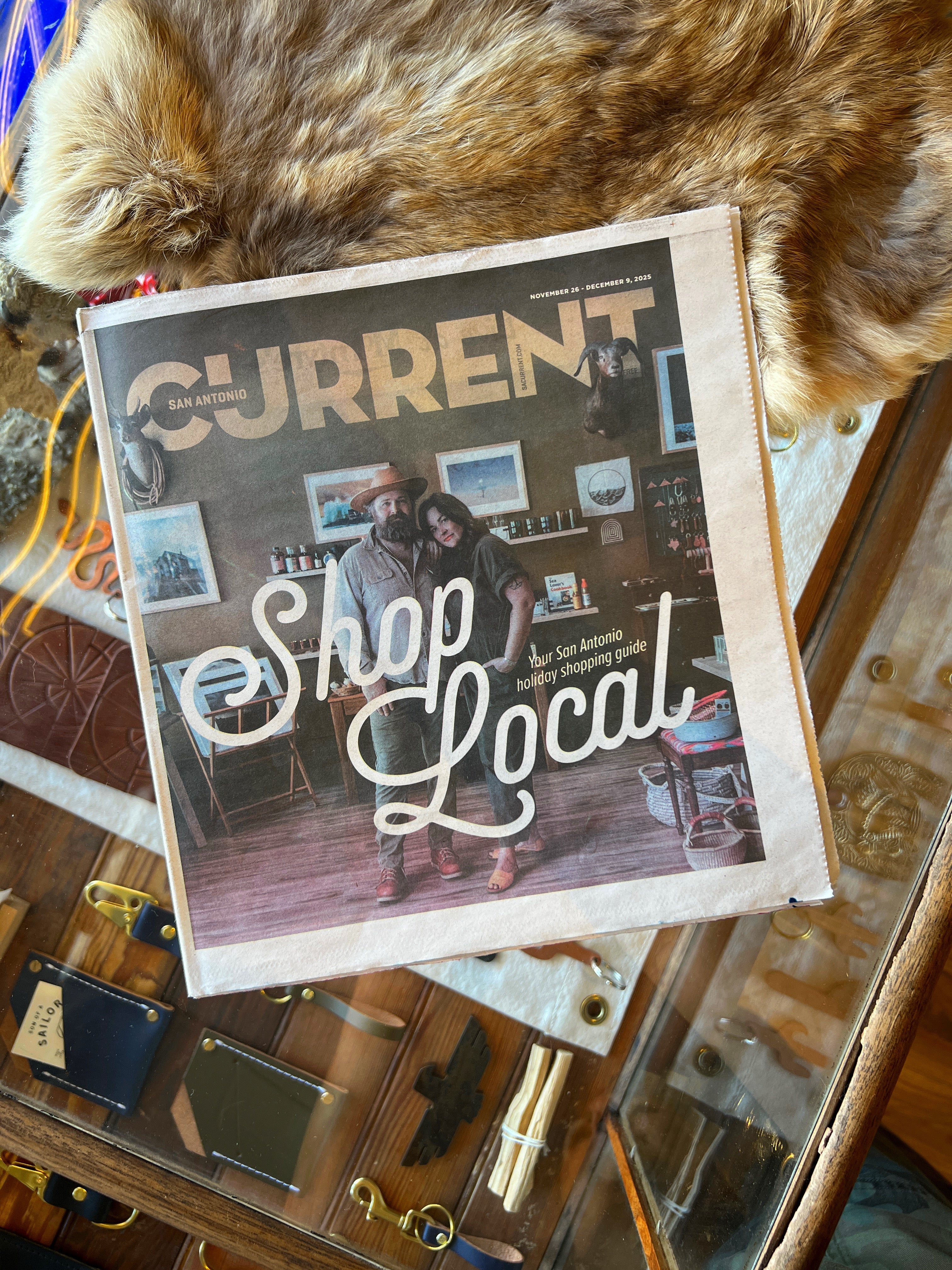 Son of a Sailor Featured on the Cover of San Antonio Current! (!!!)