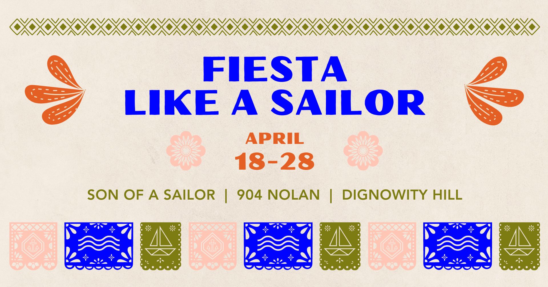We're ready to Fiesta Like a Sailor!