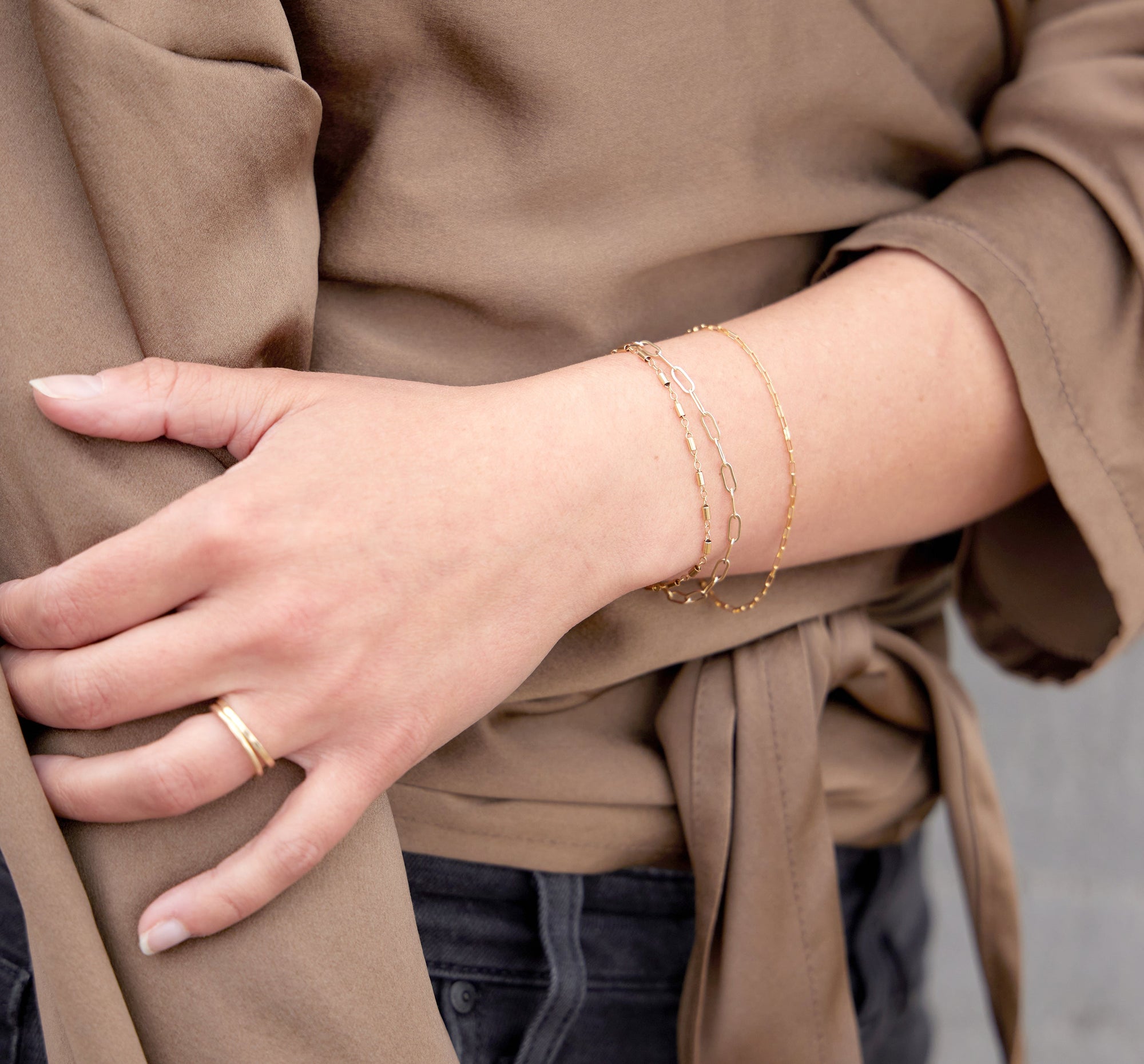 Assembled Chain Jewelry: The Permanent Jewelry Look, No Commitment Required