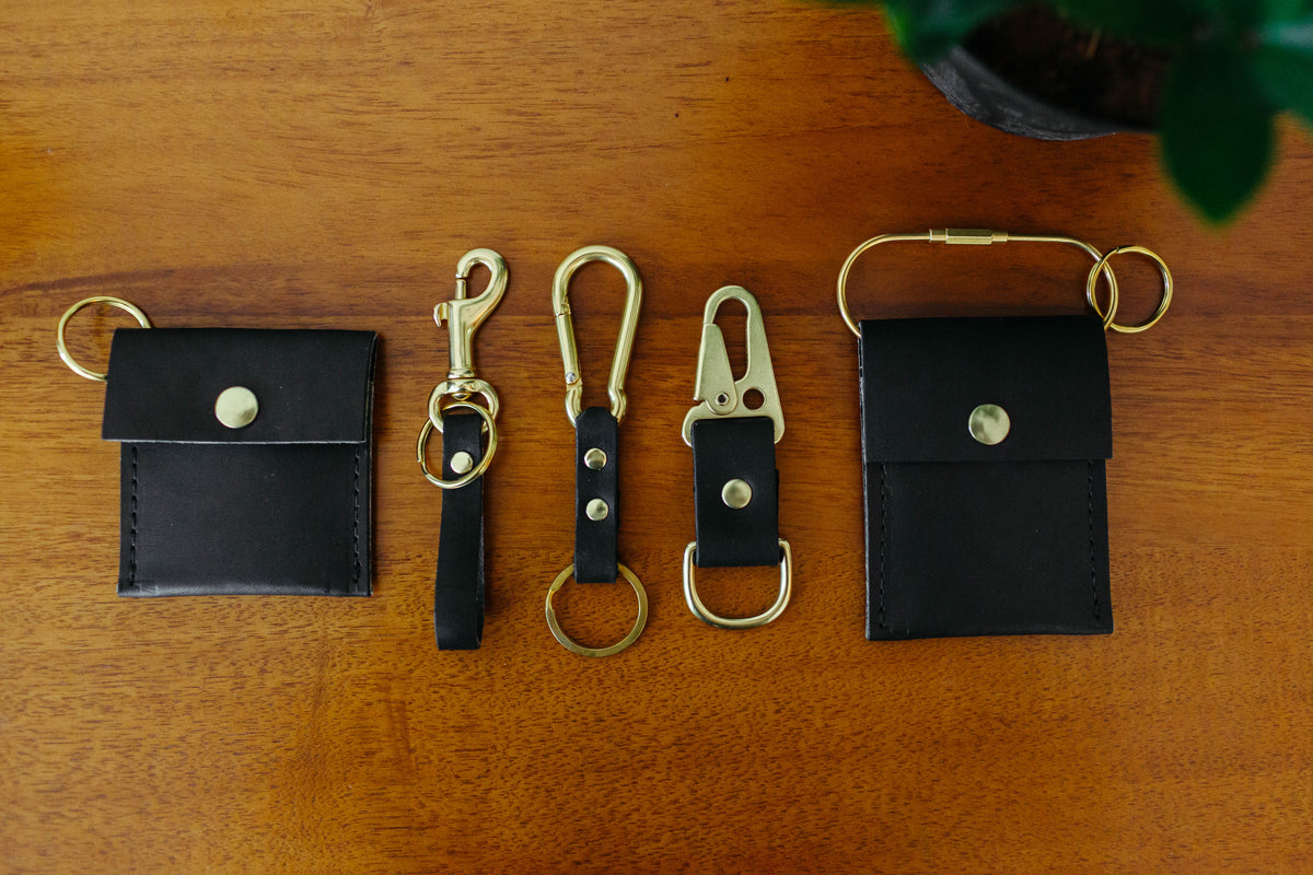 SOS Goods | Leather Keychains