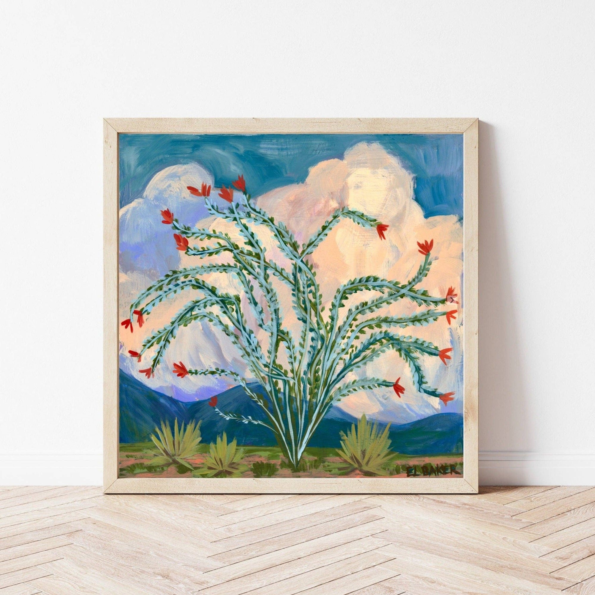 Art Print | Ocotillo Big Bend National Park