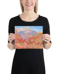 Art Print | Southwestern Pastel Landscape