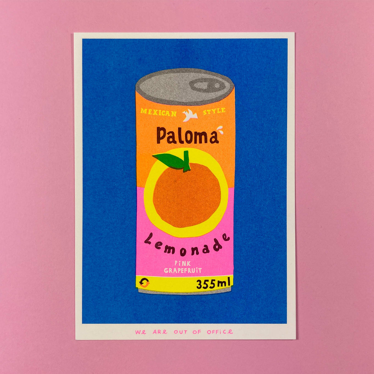 Art Print | A Can of Paloma Lemonade