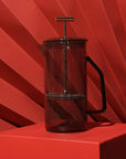 Gray Glass French Press