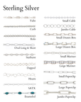 Chain Necklace | Sterling Silver or 14k Gold-Filled
