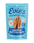 Evie's Snacks | Brown Butter Rum Candied Pecans