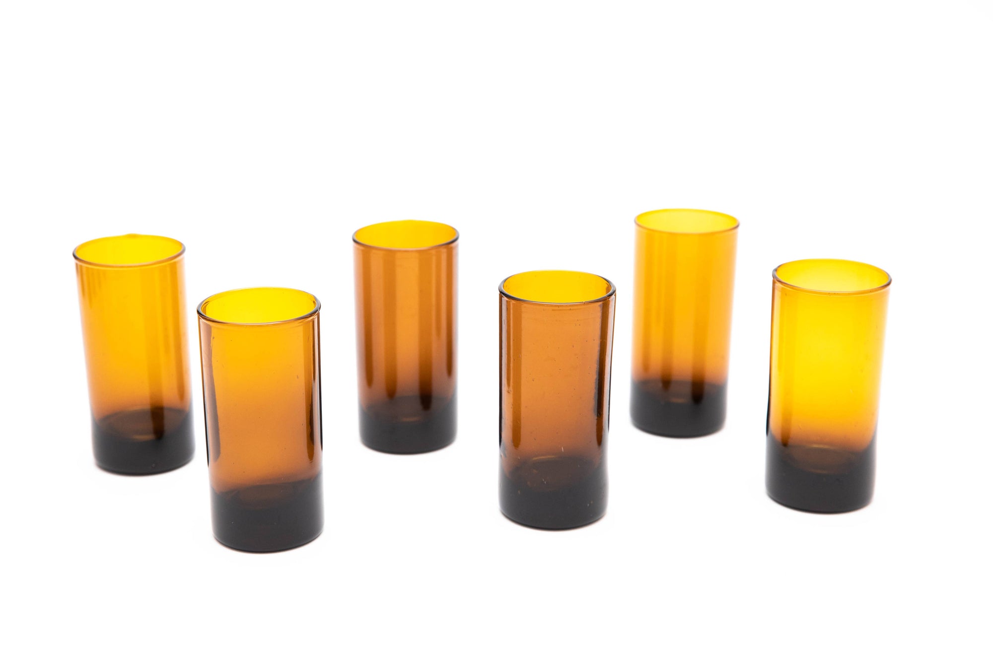 Amber Highball Glass  | Set of 2