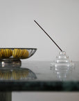 Meso Glass Incense Holder | Clear