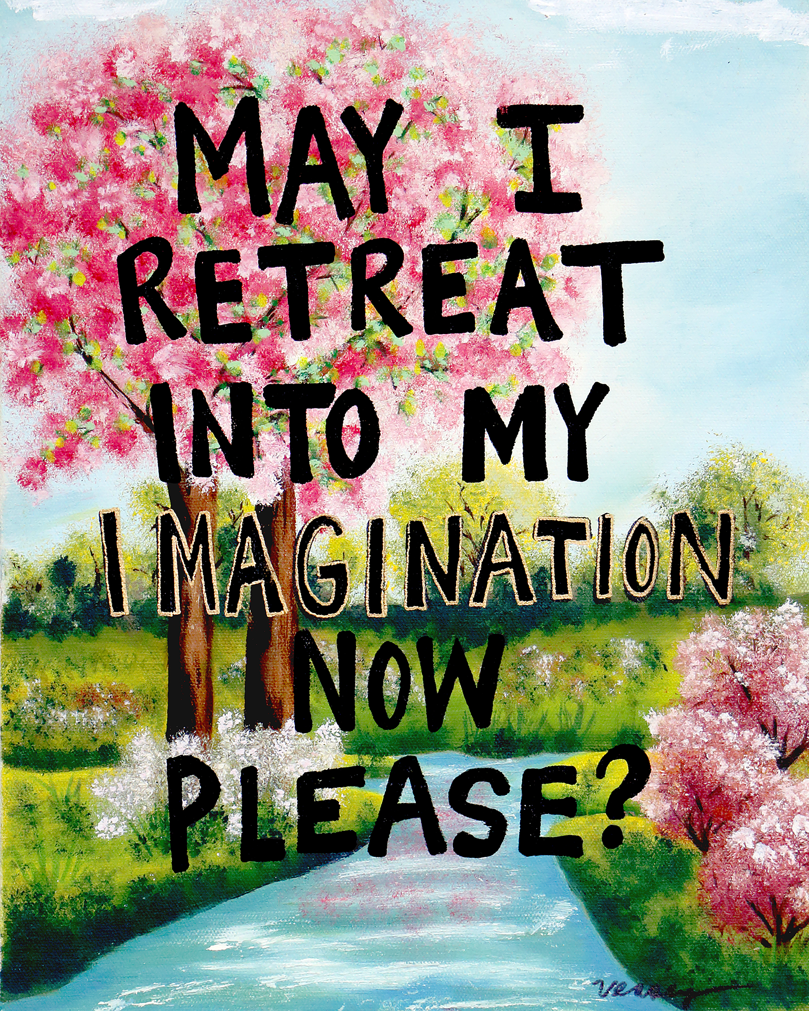 Art Print | Retreat Into My Imagination