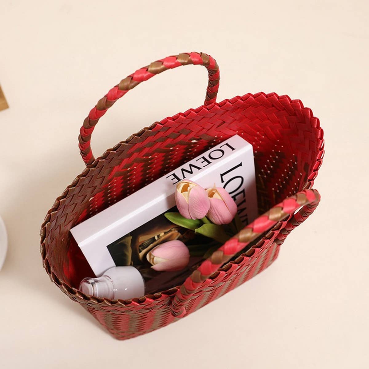 Striped Tote Bag