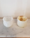 Marble Shot Glass / Copita Set of 2