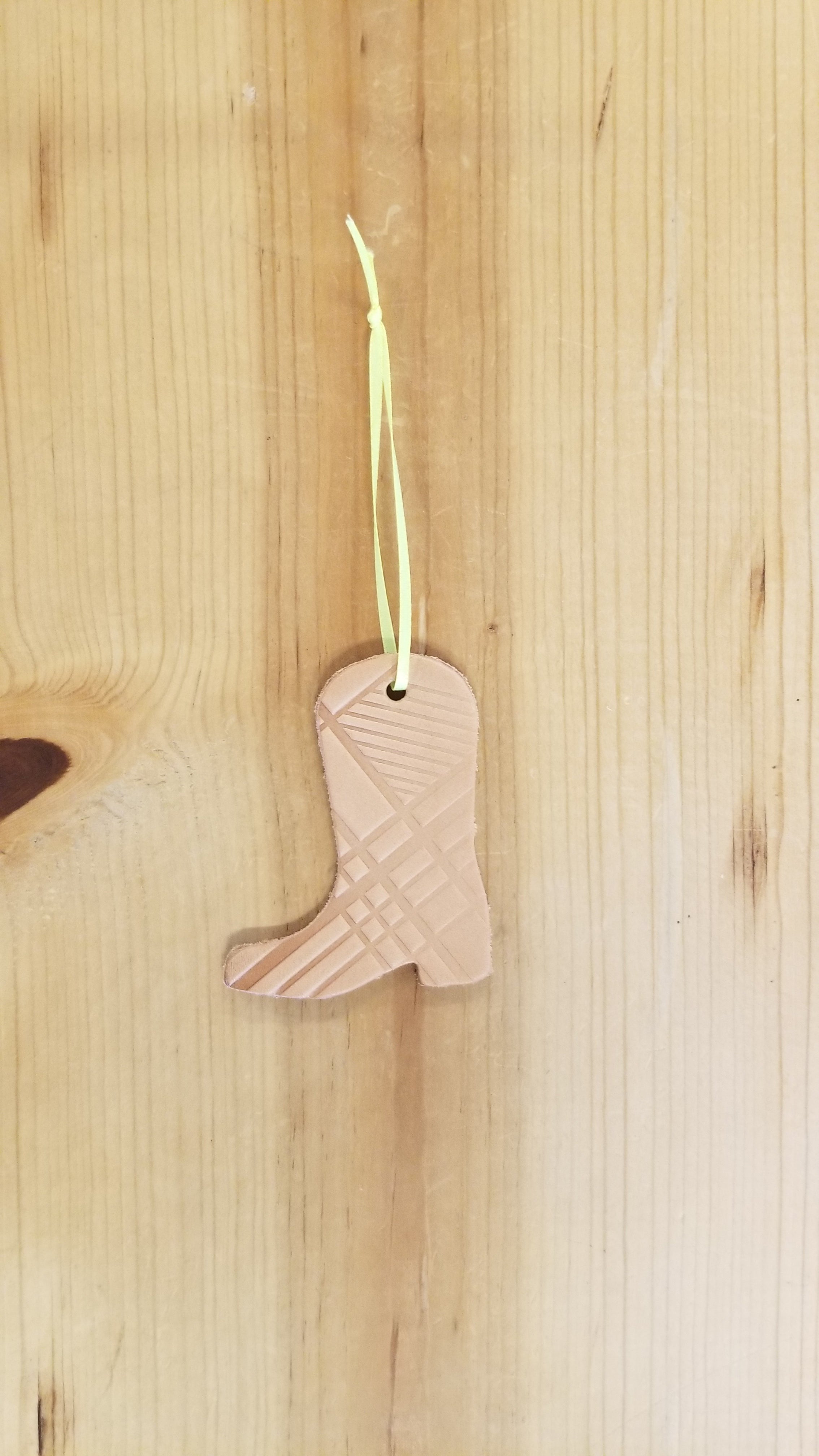 Leather Boot Ornament