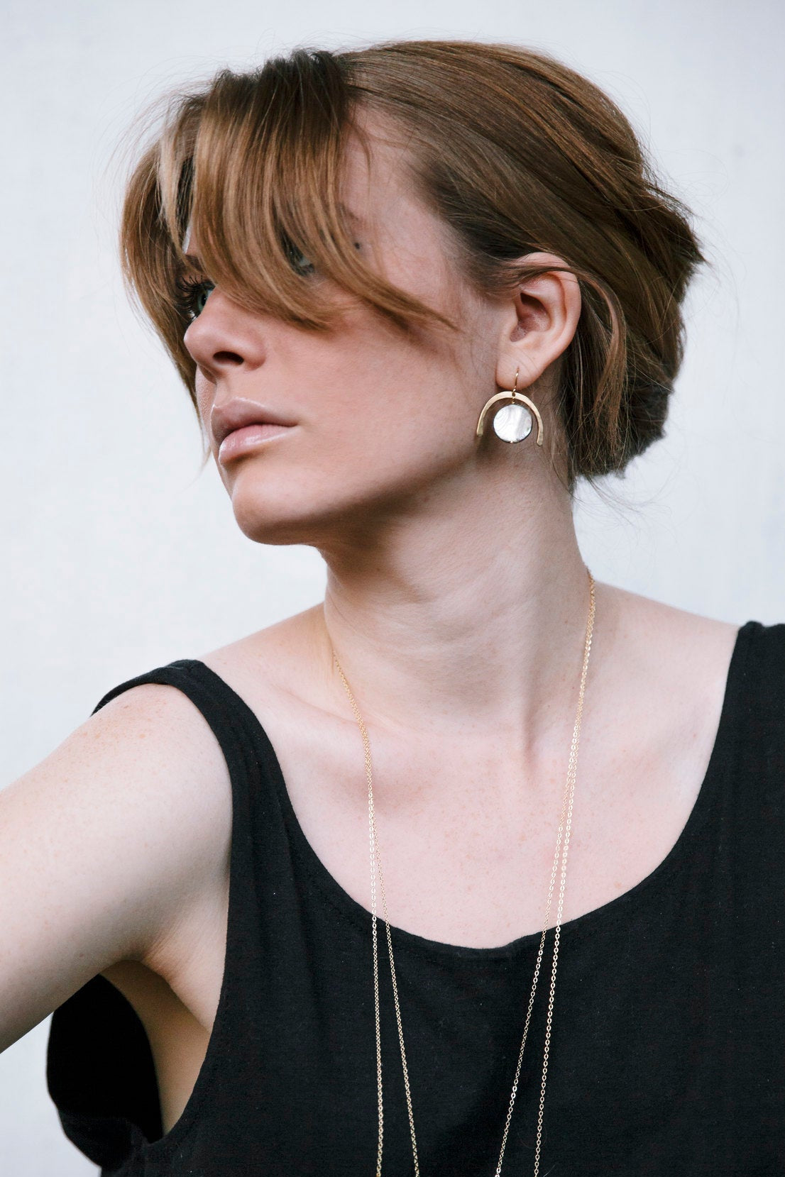 Imí Earrings | Mother of Pearl