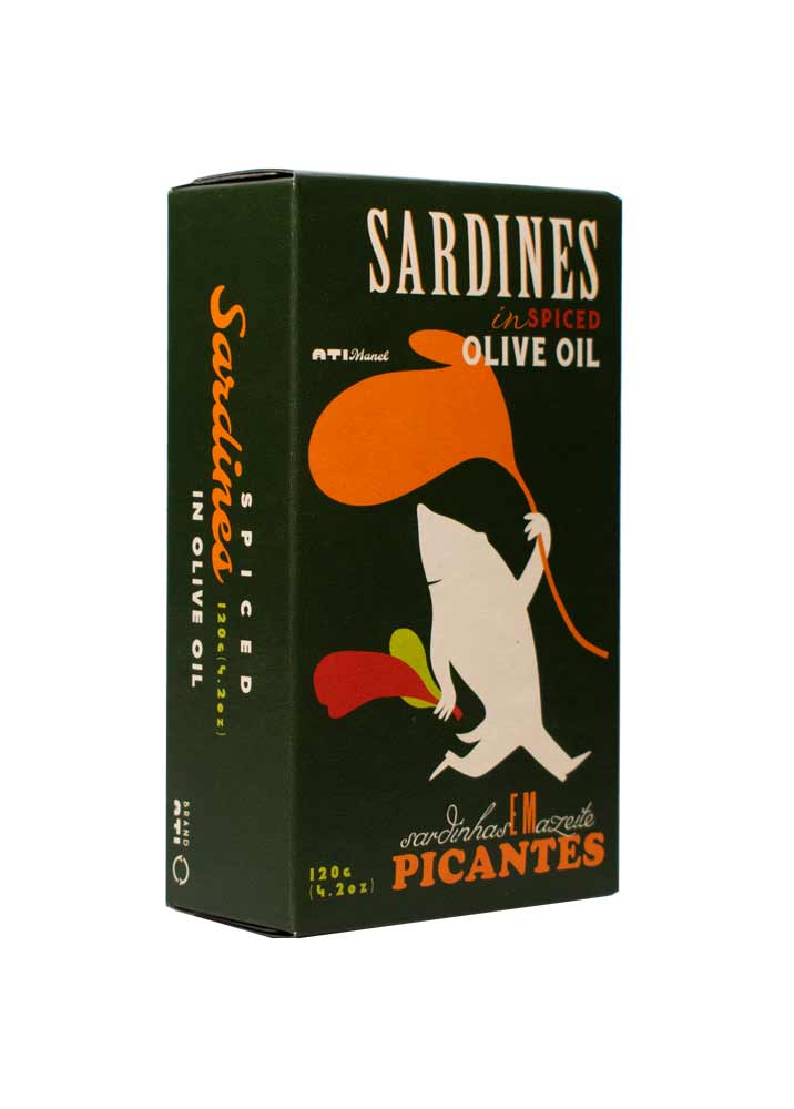 Tinned Fish | Ati Manel Sardines In Spiced Olive Oil