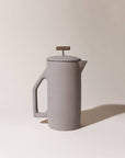 Gray Ceramic French Press