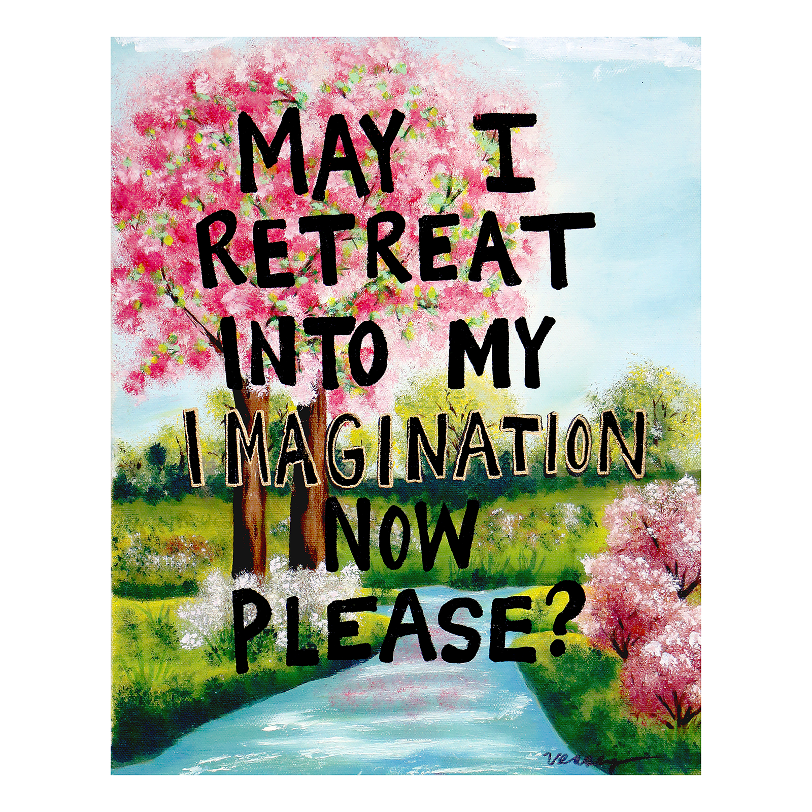 Art Print | Retreat Into My Imagination